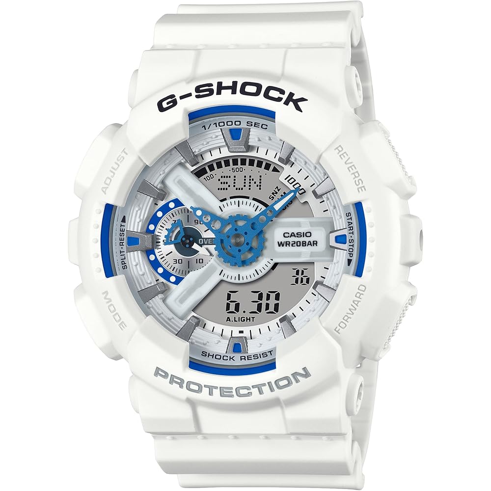 Casio G-Shock Hidden Glow Series GA-110HDS-7AJF Men s Watch White