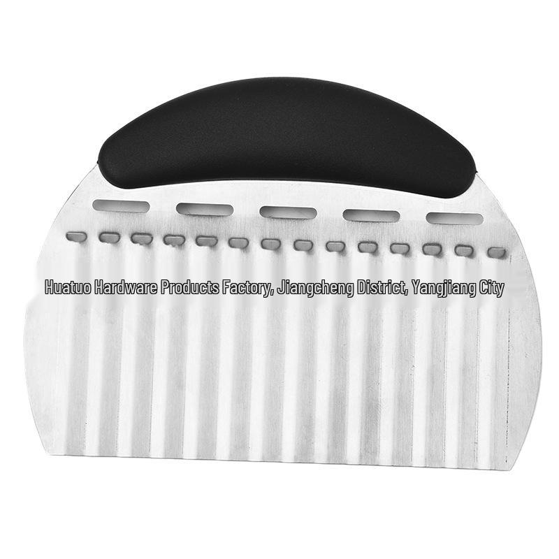 Stainless Steel Wave-Shaped Potato and Vegetable Cutter