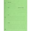 Exacompta 220103e Pack of 25 Cardboard Folder Without Flap Without Flap for Lawyers 25 X 32 Cm Linden