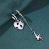 Alloy Elegant Geometric Earrings Milk Pattern Silverplated Fashion Street