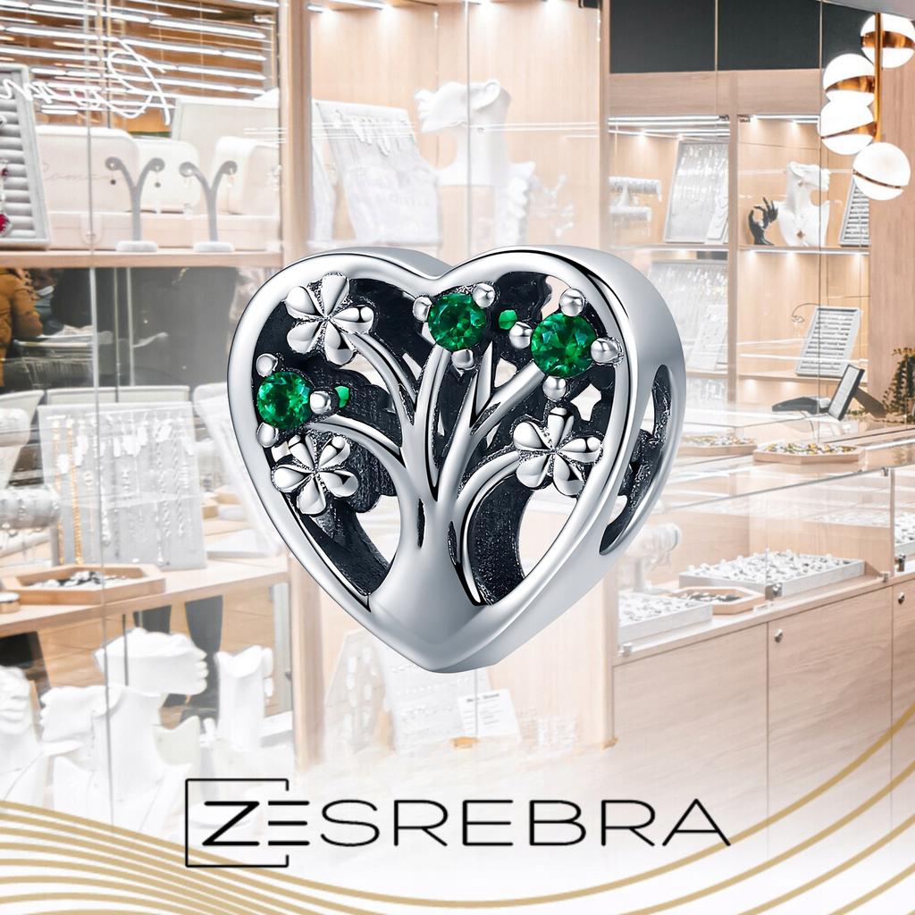 Charms Heart Tree Of Happiness 925 Bead Tree Of Life Charms Pr925