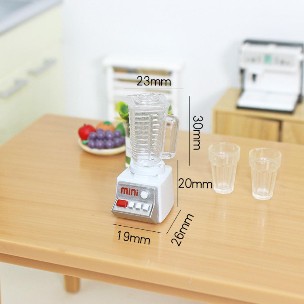 Miniatur Simulations-Entsafter Küchenszene Modell 1/12 DIY Puppenhaus Zubehör Spielzeug