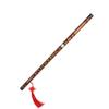 Key of D Flute Bitter Bamboo Dizi Traditional Chinese Handmade Woodwind Instrument with Storage Bag Chinese Knot for Children Adults Beginners