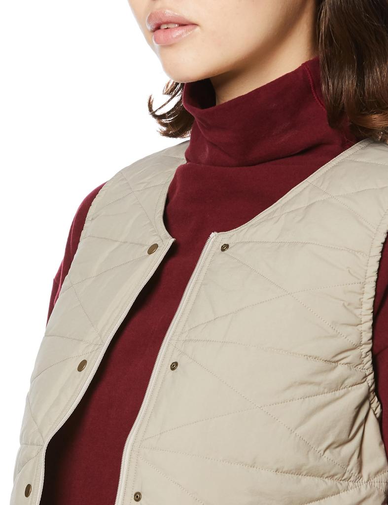 Mizuno Breath Thermo Lightweight Inner Padded Down Cold Weather Go to by Mocha Size L Vest, Pocketable, Moisture-Wicking, Heat-Generating, Protection,