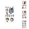Exquisite Anime Mini Tattoo Sticker Featuring Charming Cartoon Characters For Unique Expression