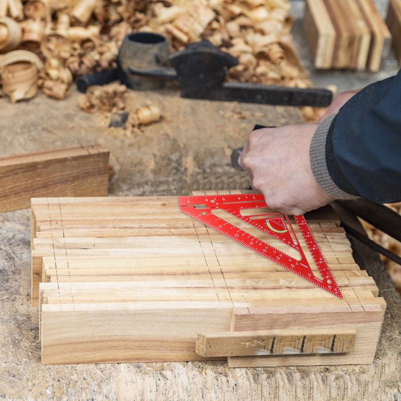 Innovative Rafter Square Tool Multi-purpose Carpentry Squares Right Angle Ruler Rafter Square  Woodworking Measurement Tool