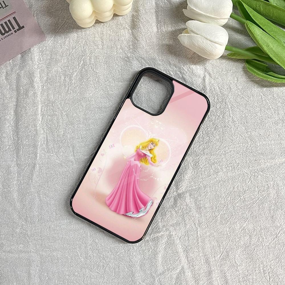Sleeping Beauty Aurora Phone Case for Iphone 16 15 14 13 12 11 Pro Max Mini 8 Plus Se Xr X Xs Fundas Shell PC+TPU Cover