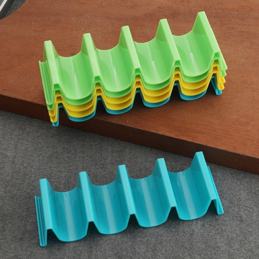 Mexican Food Sturdy Plastic Convenient Kitchen Tools Tortilla Tray Taco Holder Taco Shell Stand