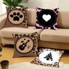 1PC Fashion Leopard Print Pillow Case Square  Bedroom Sofa Leisure Comfort Cushion Car Home Decoration