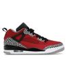 Air Spizike Low Toro Vermelho Ginásio Cinza Lobo Cinza Fresco Preto FQ1759-600