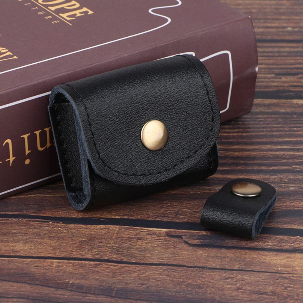Waterproof Leather Data Cable Storage Box Mini Mini Coin Purse Key Holder Headphone Bag  Travel