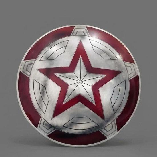 Captain America Metal Shield Avengers Movie Replica Cosplay Prop Wall Decor