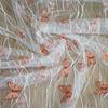 Black Transparent Blue 3D Butterfly Flower Lace Mesh Fabric Transparent Wedding Dress Designer Fabric