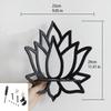 Hollow Lotus Floating Wall Shelf Hanging Wall Display Shelf Corner Decorative Rack  Potted Plants