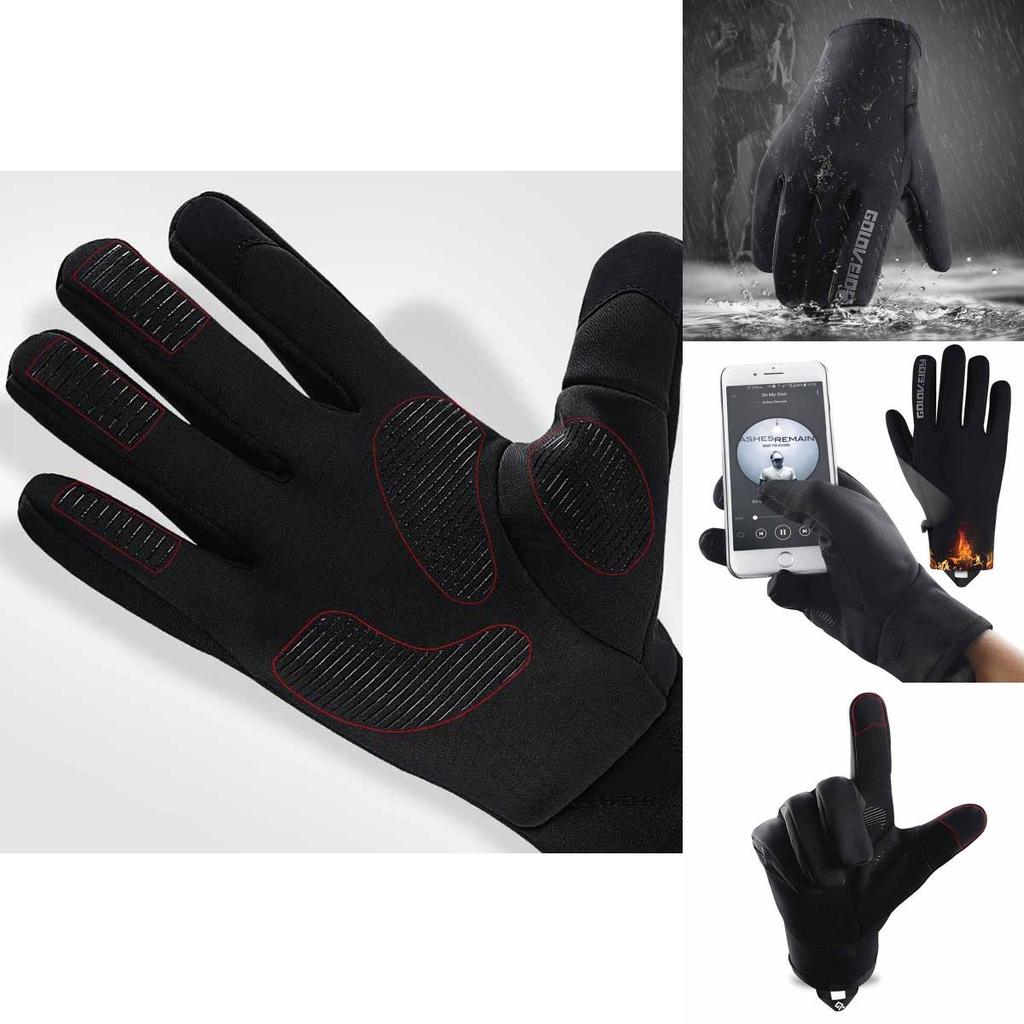 Premium Quality Men Women Winter Warm Windproof Waterproof Anti-slip Thermal Touch Screen Gloves For Ultimate Comfort