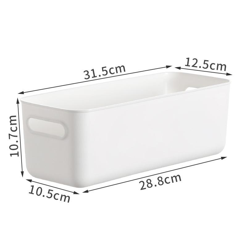 קופסת אחסון אטומה לאבק עם מכסה למשרד, שולחן עבודה, ארון, סלון ומטבח - לארגון