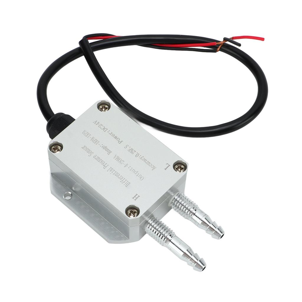 Wind Pressure Transmitter 4?20mA Differential Pressure Sensor ?1Kpa To +1Kpa High Sensitivity for
