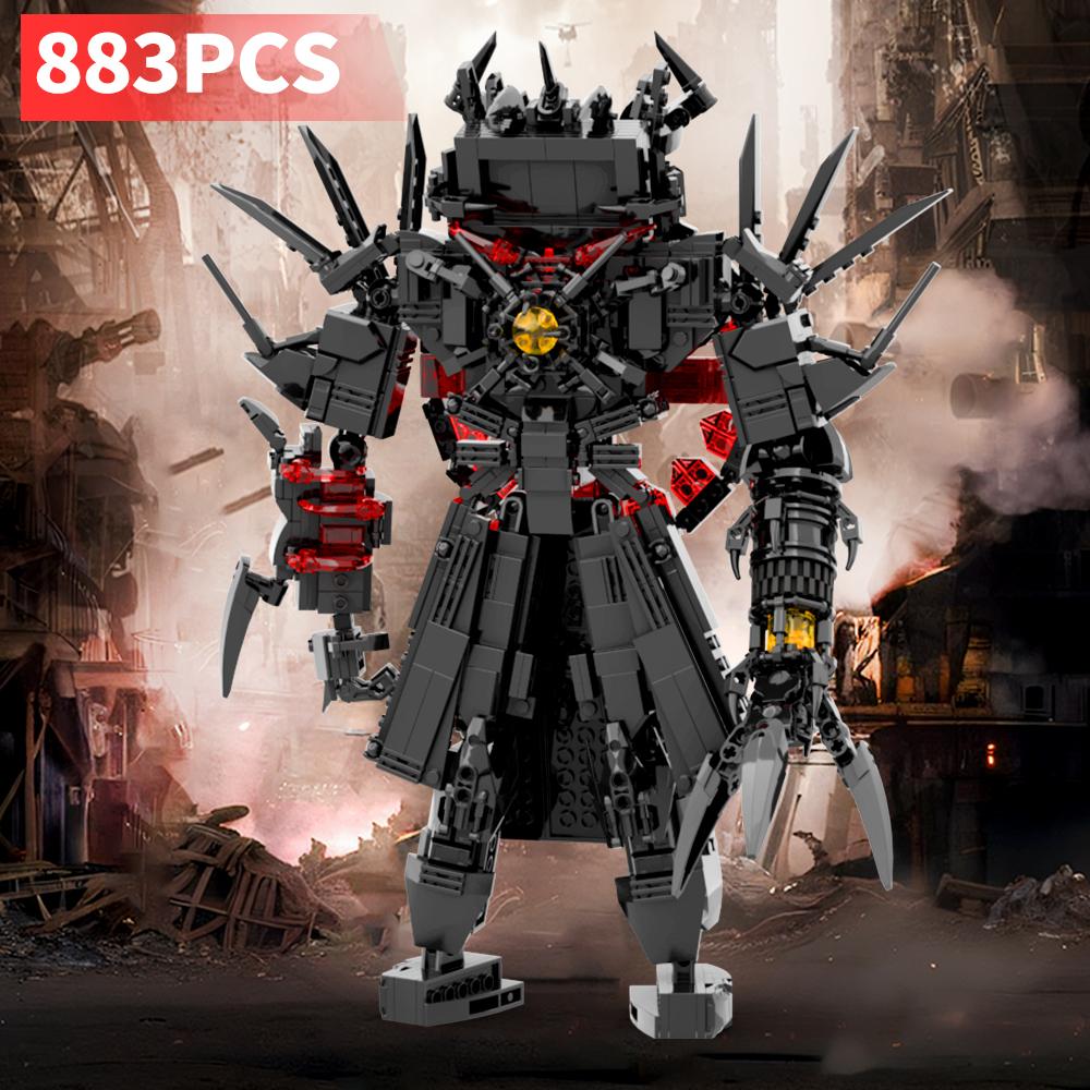 New Skibidis Toileted Giant Titan TVman Upgrade Speakerman Building Blocks Figure Model Toys for Ideas Birthday Gifts