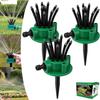 360° Coverage Precision Garden Irrigation Sprinkler,360 Multi Directional Lawn Sprinkler,Automatic Rotating Precision Coverage Irrigation (a2)