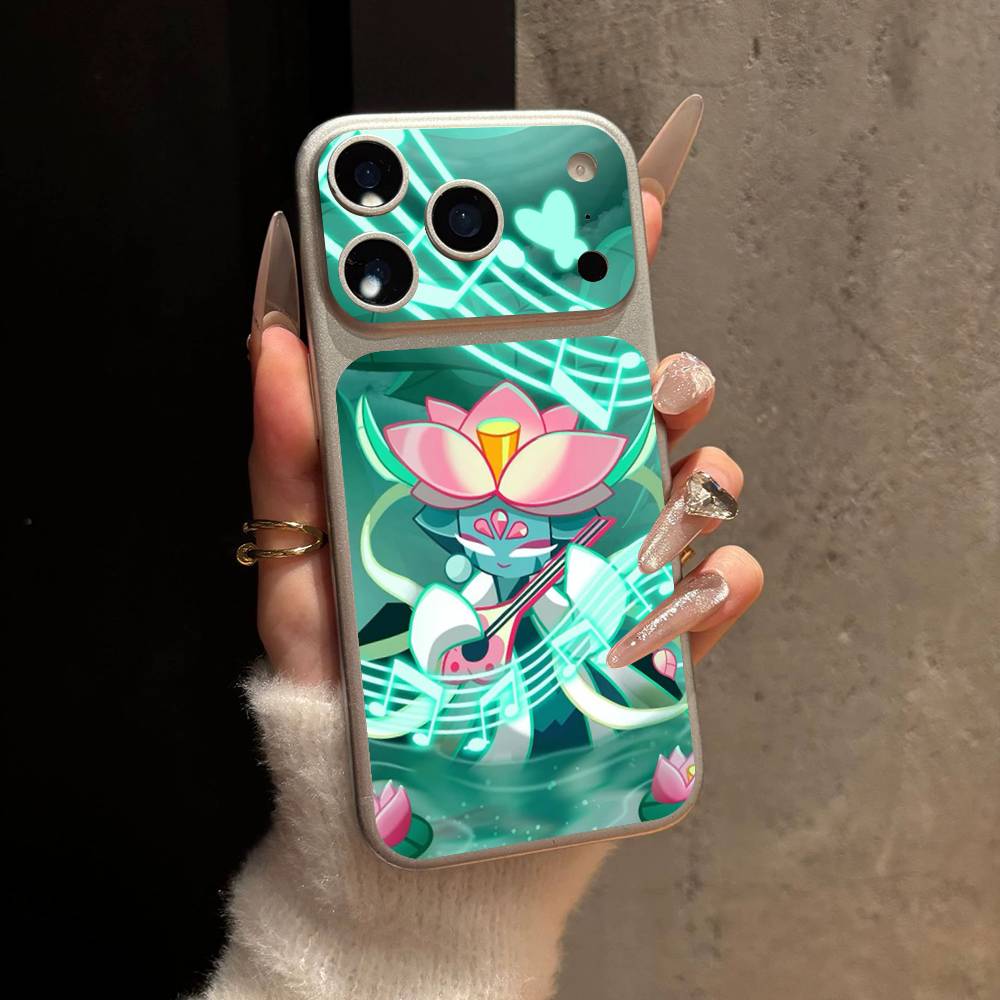 Mobile Game C-Cookie Run Kingdom Back Cover Decal Protective For Iphone 17 Pro Max Skin Sticker Back Protective
