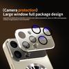 New Titanium Metallic Luxury Matte Case For iPhone 16 15 14 13 12 11 Pro Max Plus For Magsafe Glass Lens Camera Protection Cover