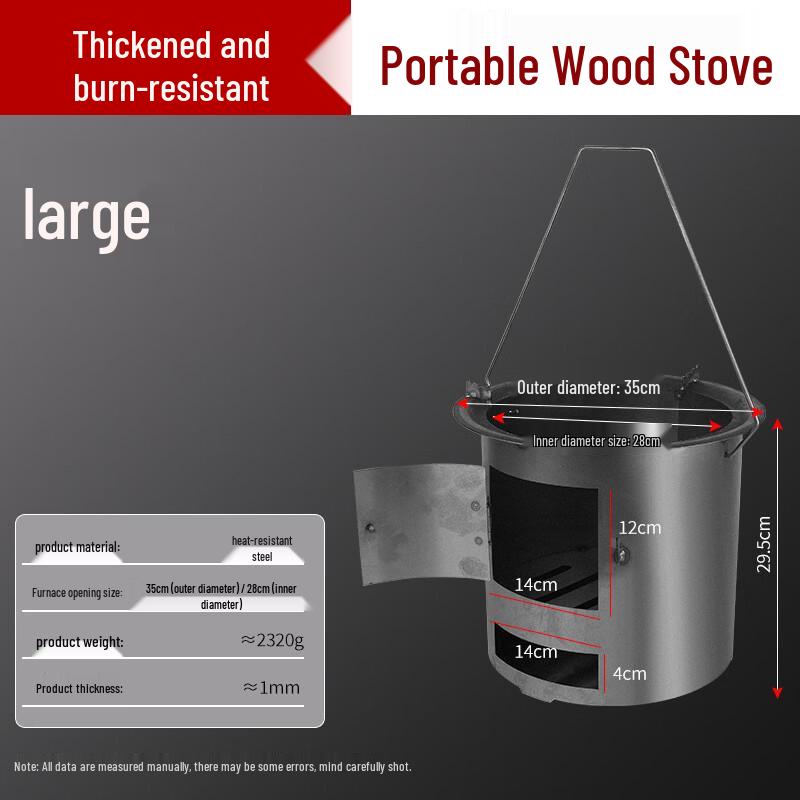 JieXing Outdoor Camping Wood Stove