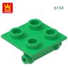 Non-Toxic 210Pcs/Lot 6134 Hinge 2 X 2 Top Block Moc Color Accessories Compatible With Brick Diy Children'S Toy Assembly Parts