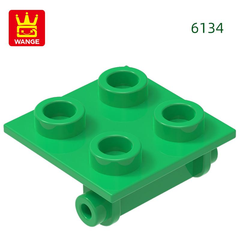 Non-Toxic 210Pcs/Lot 6134 Hinge 2 X 2 Top Block Moc Color Accessories Compatible With Brick Diy Children'S Toy Assembly Parts