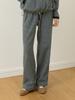 Bb' BENETTON Contrast String Fleece Pants (Dark Grey)
