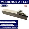 Portautensile per scanalatura tornio MGEHR2020-3-4: Taglio CNC ed Estensione per Scanalatura del Diametro Esterno