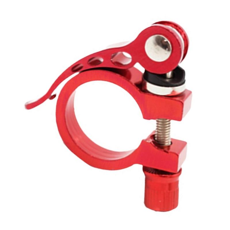 3lots Aluminum Alloys Cycling Seatpost Clamps Folded Bike Seats Post Clamps for Commuters and Cyclists