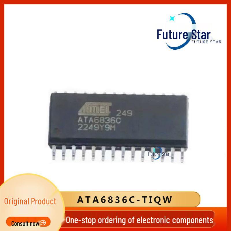 

ATA6836C-TIQW Wheatstone Bridge Driver IC, SOP28 Package, Genuine.