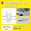 Exterior Outside Door Handle Front Left For 2016 2017 18- Hyundai Tucson EK