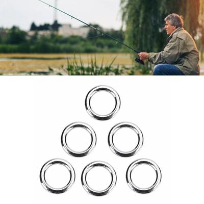 Stainless Steel Fishing Solid Rings High Strength Fishing Rings  Sea Fishing