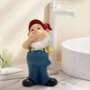 Garden Gnome Figurine Resin Gnome Gnome 15.5 Cm Decoration