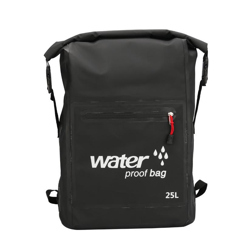 Sac étanche d'extérieur pour plage et natation - Sac à dos seau de rafting en PVC