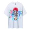 Demon Slayer Tshirt Mens Pure Cotton Casual  Round Neck Tshirt Short Sleeve Clothing Summer Sports Casual Short Sleeve Top