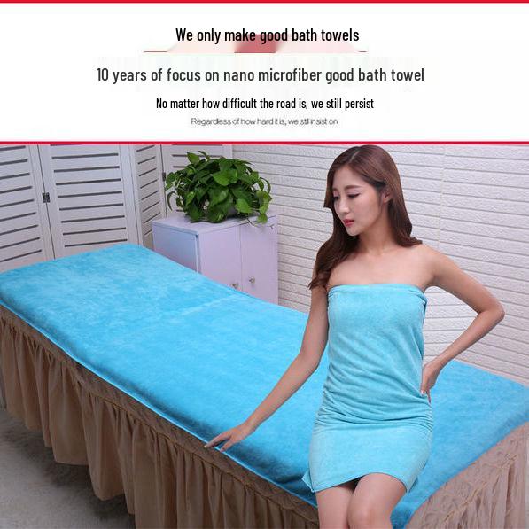 Ultra-Soft Absorbent Beauty Salon Towels – Perfect for Bath, Bed, and Steam; Customizable with Logo.