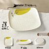 Melamine Rectangular Porcelain-Style Plate for Hot Pot & Side Dishes