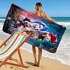 Name Custom Jinx League of Legends Print Beach Towel, Large Soft Quick Dry Towel for Beach Camping Swimming