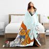 Aristocats Cats Family Cartoon Blanket Fleece Summer Portable Warm Throw Blankets for Bedding Couch Bedspreads