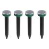 4Pcs Mole Repeller Solar Driving Away Vole Gopher Snake for Home Outdoor Lawn Yard Garden Eco-Friendly Tools