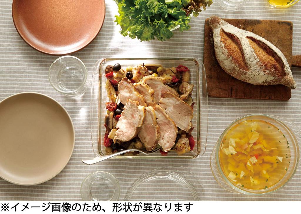 iwaki Heat-Resistant Glass Pie Plate, Outer Diameter 23cm x Height 3.7cm, Small, BC208