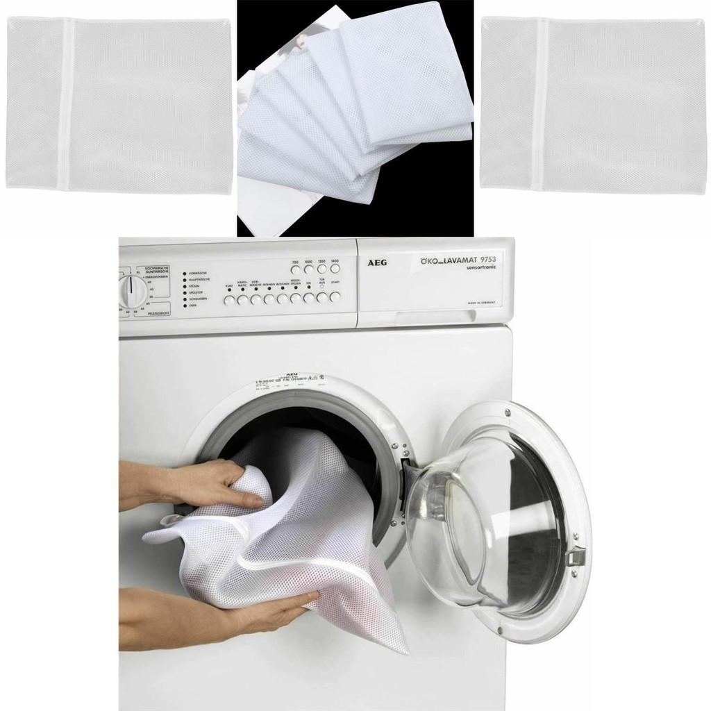 Durable Zipper Laundry Net Washing Bag For Safe Care Of Delicate Garments 50x60cm