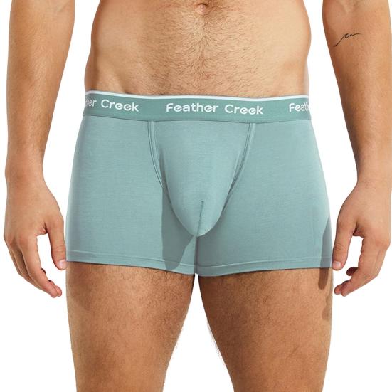 Men Boxer Underwear Mid-rise Wide Elastic Waistband Letter Print U-Convex Shorts Briefs Breathable Panties