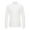 Logo Print Long Sleeve T-Shirt Women Tops White NT7LR32B