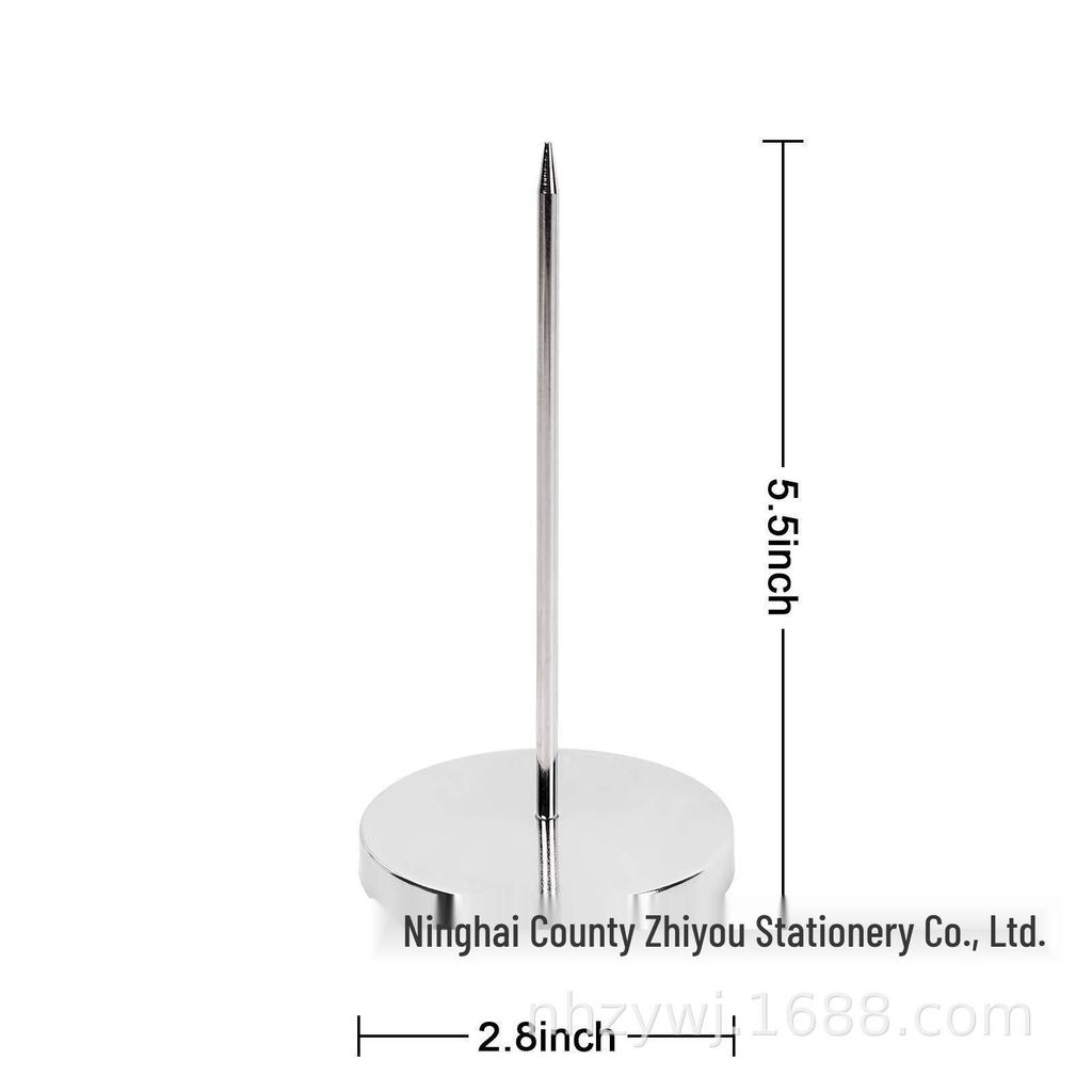 Fork Menu Order Slip Holder – Metal Kitchen Clip for Takeaway Tickets