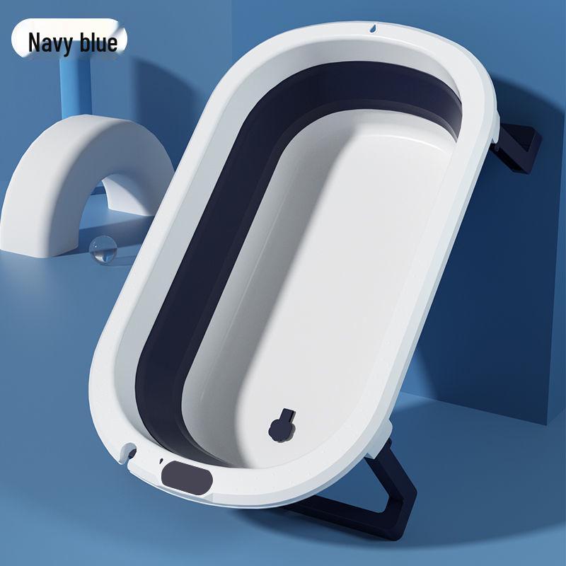 Foldable Baby Bathtub - Large Lying & Sitting Tub for Newborns & Children