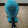 Pokemon Snorlax plush toy mascot.