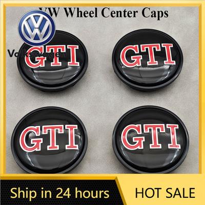2026 New For VOLKSWAGEN VW 20pcs 65mm GTI Car Wheel Center Caps For Volkswagen R GTI Golf 6 Passat CC Magotan Touran Tiguan 3B76